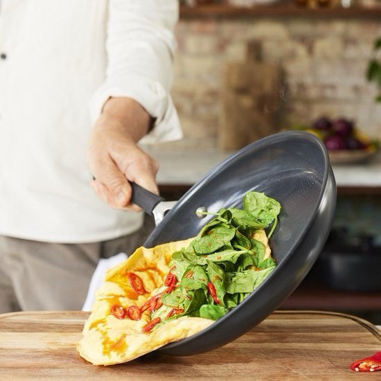 Bratpfanne Induktion 24cm Antihaft Tefal Jamie Oliver Pfanne beschichtet neu