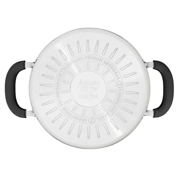 Tefal Kochtopf Edelstahl 24cm Induktion Jamie Oliver Home Cook 4,9L