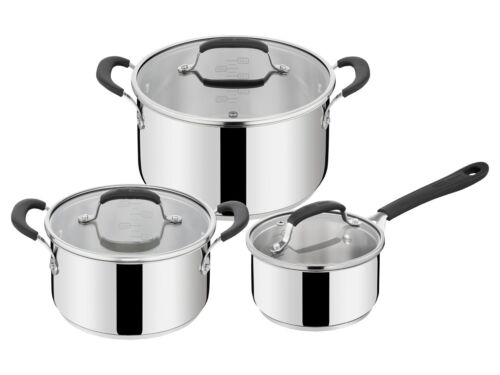 Topfset Tefal Edelstahl Jamie Oliver 6 teilig Induktion alle Herdarten