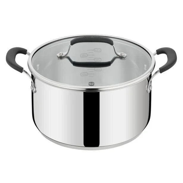 Tefal Kochtopf Edelstahl 24cm Induktion Jamie Oliver Home Cook 4,9L