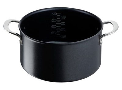 Kochtopf Tefal Induktion Jamie Oliver Glasdeckel 24cm Antihaft