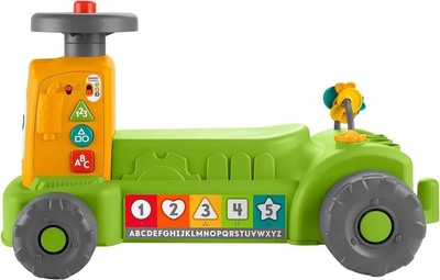 Fisher Price Lauflernwagen Traktor Baby Rutscher Musikspielzeug ab 1 Jahr
