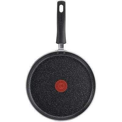 Crepespfanne Induktion Antihaft 25cm Tefal Thermosignal Pfannenset mit Wender