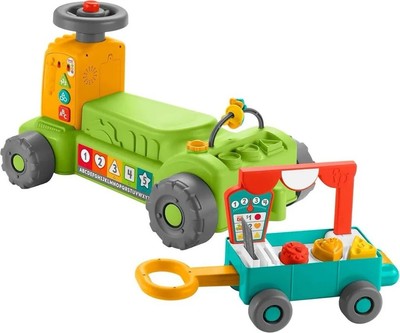 Fisher Price Lauflernwagen Traktor Baby Rutscher Musikspielzeug ab 1 Jahr