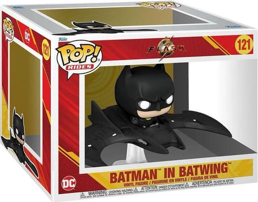 Batman Funko DC Rides Vinylfigur Batwing The Flash Movie Edition