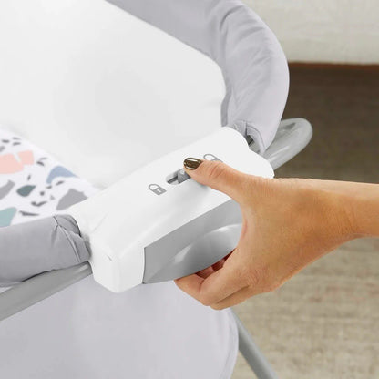 Baby Beistellbett Fisher Price faltbar Reisebett mit Schaukelfunktion